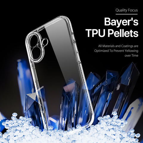 Soft Clear 17 Phone Case – Anti-Yellow TPU with Screen & Lens Protection