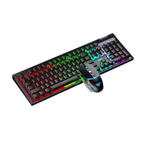 AULA T610 Wireless 2.4G Gaming Keyboard & Mouse Combo Black