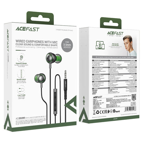 ACEFAST 3.5mm In-Ear Wired Earphones