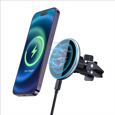 ACEFAST Wireless Car Charger Magnetic Wireless Charging Car Phone Holder