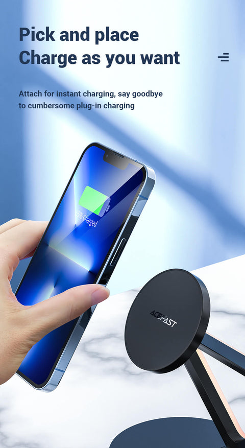 3-in-1 Wireless Charger Compatible with MagSafe