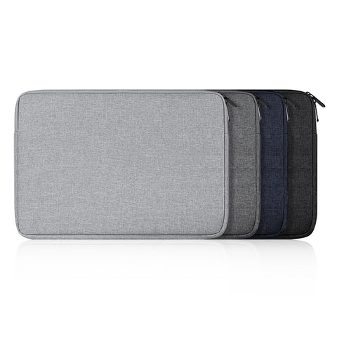 Lightweight black laptop sleeve for 13 to 13.9-inch devices.