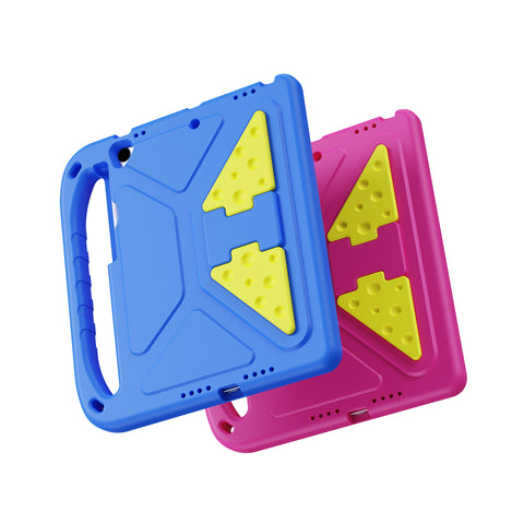 iPad 7/8/9 10.2 Kids Protective EVA Case with Handle, Kickstand & Stylus Holder