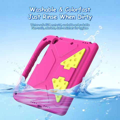 iPad 7/8/9 10.2 Kids Protective EVA Case with Handle, Kickstand & Stylus Holder
