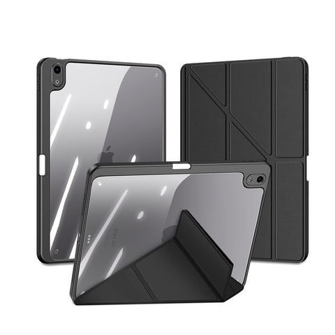 iPad Air 11-inch (2024/2025/2026) Folio Stand Case with Magnetic Cover - Black