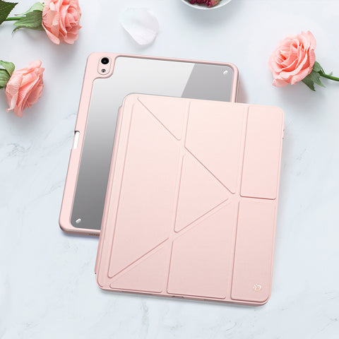iPad Air 11-inch (2024/2025/2026) Smart Cover with Apple Pencil Holder - Pink