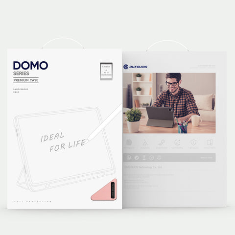 iPad Air 13 Case – Pink Case with Smart Cover and Pencil Holder