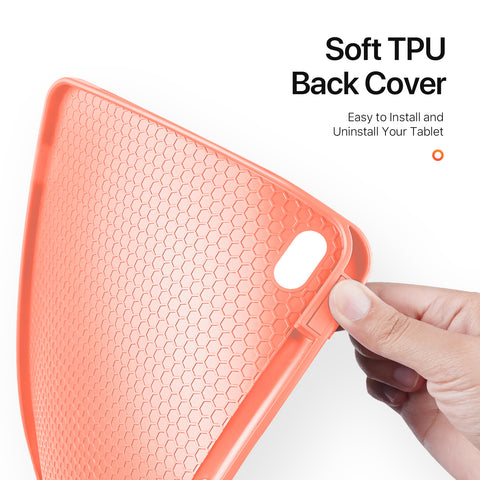 iPad Air 13 Case – Pink Case with Smart Cover and Pencil Holder