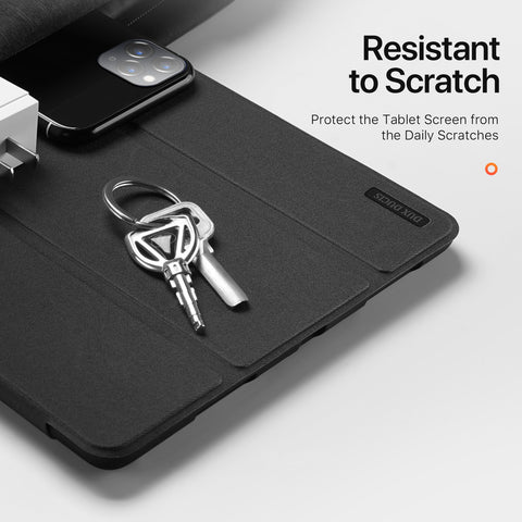 iPad Air 13 Case – Black Protective Case with Pencil Slot and Stand