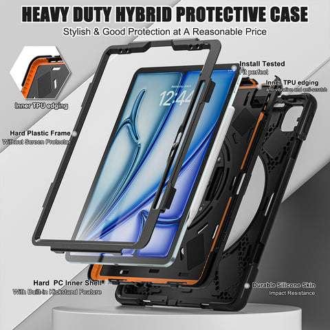 Protective iPad Pro case with raised bezel for screen and camera protection in nz