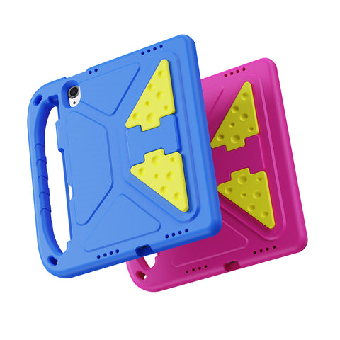 iPad Pro 11 2024/2025 Kids Shock-Absorbing EVA Case with Carry Handle & Kickstand