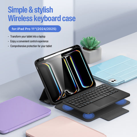 iPad Pro 11 (2024/2025) Magnetic Keyboard Folio with Trackpad