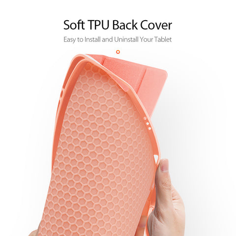 iPad Pro 11 Case – Pink Protective Case with Smart Features and Pencil Storage