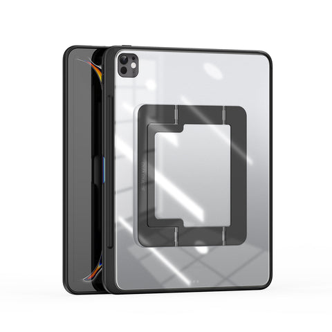 iPad Pro 13 2024/2025 Protective Case with Built-in Adjustable Kickstand – Black