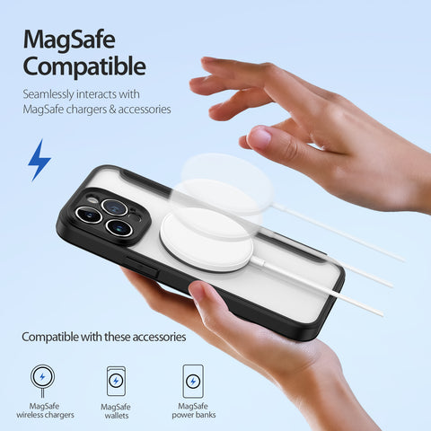 iPhone 14 Pro Max MagSafe Wallet Case – Built-in Card Slots