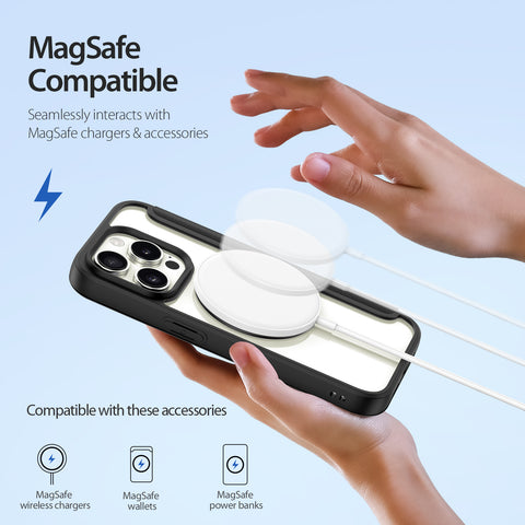 iPhone 15 Pro MagSafe Card Case – Integrated Folio Slot