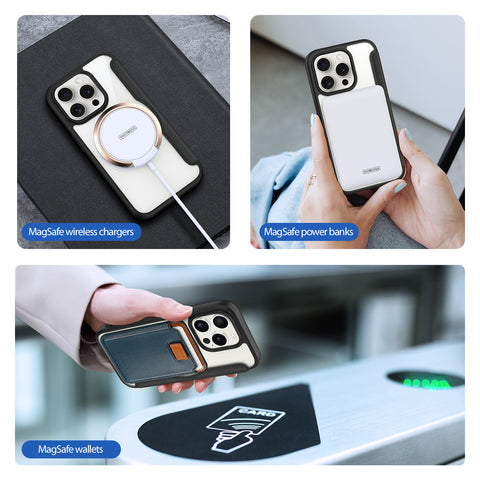 iPhone 15 Pro MagSafe Card Case – Integrated Folio Slot
