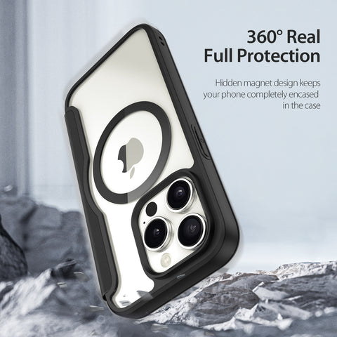 iPhone 15 Pro MagSafe Card Case – Integrated Folio Slot