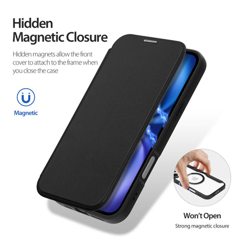 iPhone 16 Magnetic Card Carry Case – Slim Profile