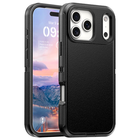 iPhone 17 Pro Max Heavy-Duty Case – Rugged Protection with Camera Guard