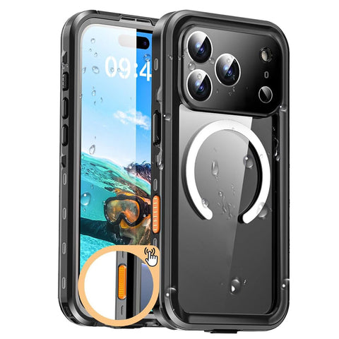 iPhone 17 Pro Max Waterproof Case – Redpepper IP68 Rugged Case