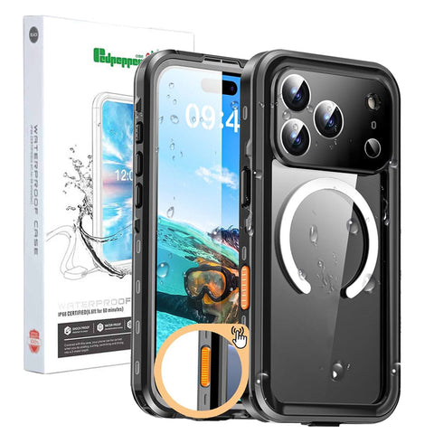 iPhone 17 Pro Max Waterproof Case – Redpepper IP68 Rugged Case