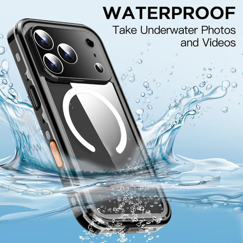 iPhone 17 Pro Max Waterproof Case – Redpepper IP68 Rugged Case