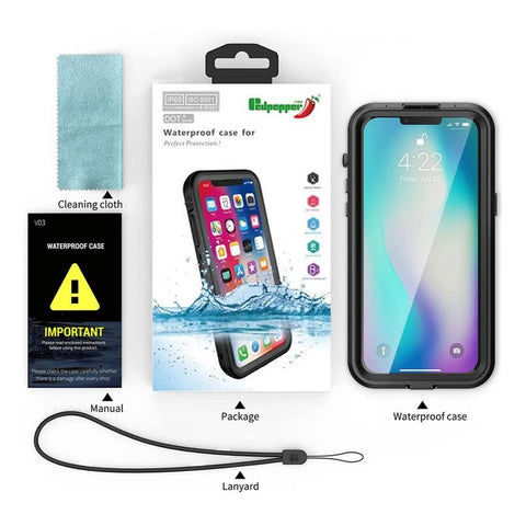 iPhone 17 Pro Max Waterproof Case – Redpepper IP68 Rugged Case