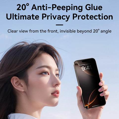 iPhone 17 Pro Privacy Screen Protector (2 Pack)