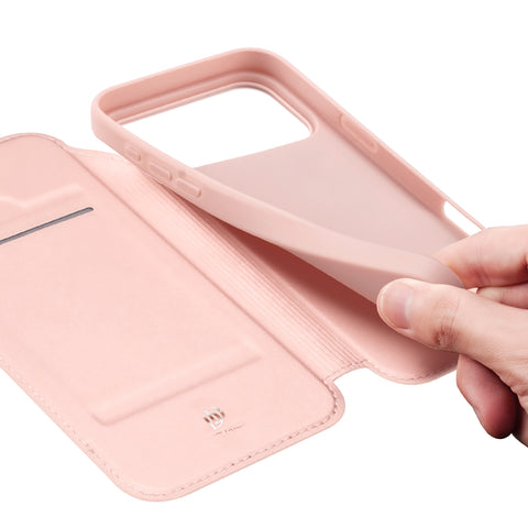 iPhone 18 Pro Max / 17 Pro Max PU Leather Wallet Flip Case with Card Holder & Kickstand