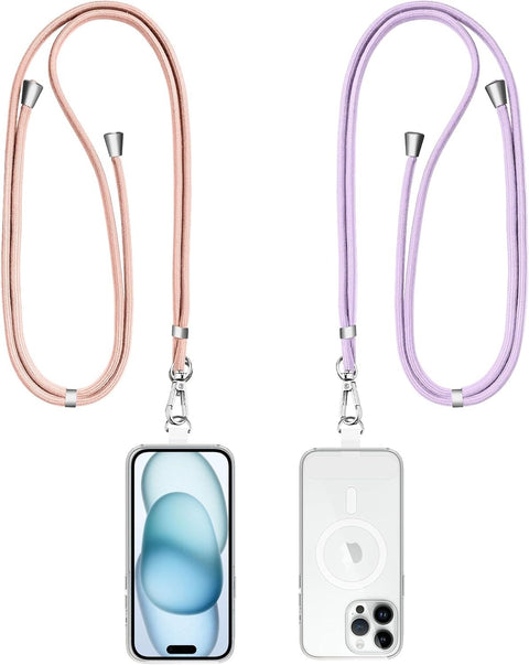 Pink Premium Phone Lanyard – Universal Fit, Adjustable Strap, Gift Packaging