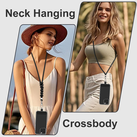 Purple Premium Phone Lanyard – Universal Case-Friendly Strap