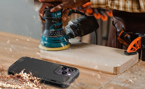 iPhone 15 case with impact-resistant design