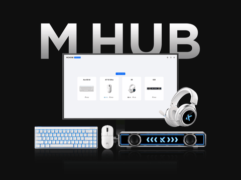 MCHOSE A7 V2 Series Lightweight All-round Wireless Gaming Mouse