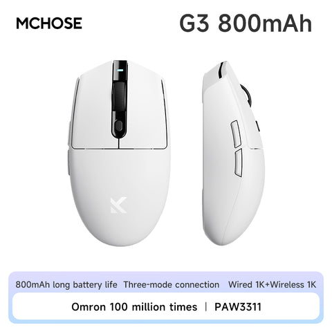 MCHOSE G3 High-Performance Wireless Gaming Mouse