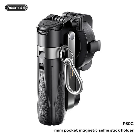 Magnetic Selfie Tripod with Detachable Remote – Mini Phone Stand