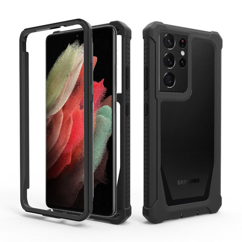 Samsung Galaxy S21 Ultra Phone Cover with Raised Protective Frame