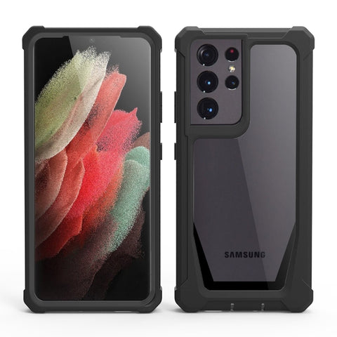 Samsung Galaxy S21 Ultra Phone Cover with Raised Protective Frame