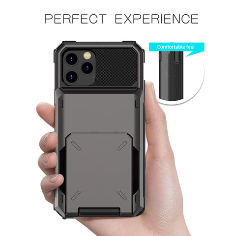 iPhone 14 Pro Case with Flip Card Holder