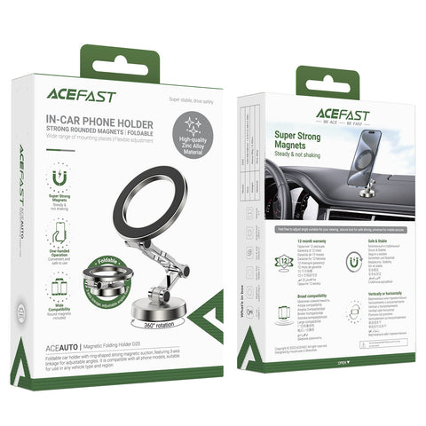 ACEFAST Magnetic Folding Car Phone Holder