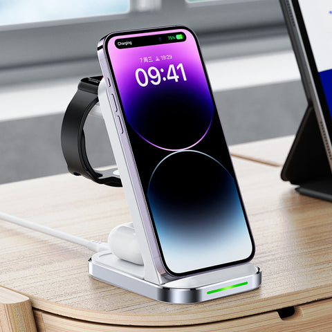 ACEFAST 3-in-1 Fast Wireless Charger Stand - E15 - Easy Gadgets