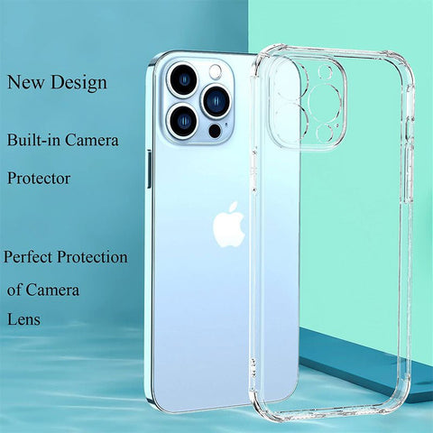 Minimalist clear case for Apple iPhone 12 Pro.