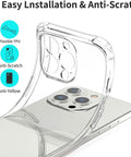 Transparent case for Apple iPhone 13 with precise cutouts.