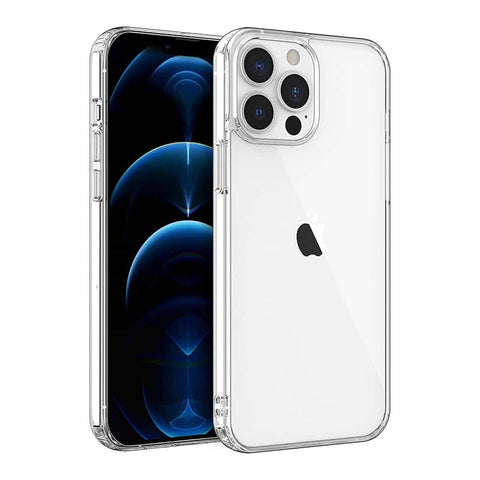 Apple iPhone XR Clear Case with Shockproof TPU Bumpers, Anti-Scratch, Transparent HD Clear - Easy Gadgets