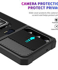 EASY GADGETS Galaxy S22 Rugged Phone Case with Cardholder and Kickstand - Easy Gadgets