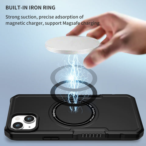 EASY GADGETS iPhone 11 Shockproof Phone Case with Magnetic Ring - Easy Gadgets