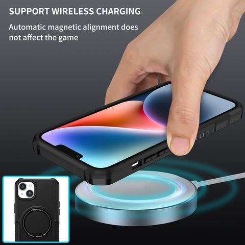 EASY GADGETS iPhone 11 Shockproof Phone Case with Magnetic Ring - Easy Gadgets