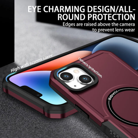 EASY GADGETS iPhone 11 Shockproof Phone Case with Magnetic Ring - Easy Gadgets