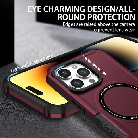 EASY GADGETS iPhone 12 Pro Shockproof phone case with Magnetic Ring - Easy Gadgets