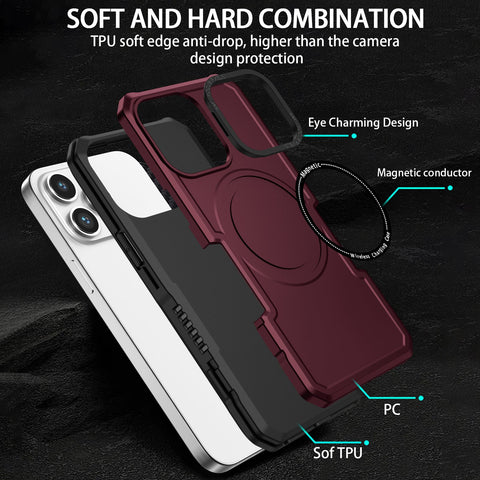 EASY GADGETS iPhone 12 Pro Shockproof phone case with Magnetic Ring - Easy Gadgets